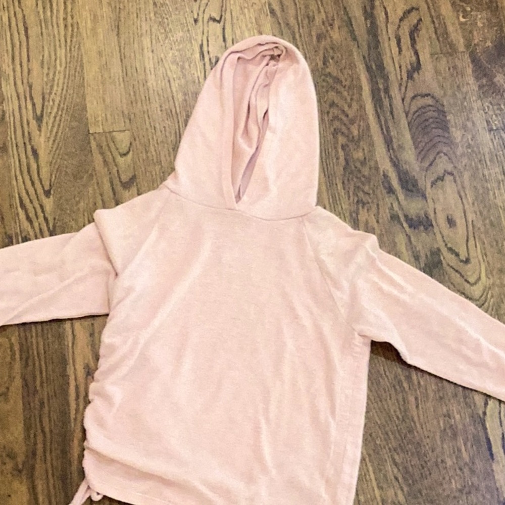 Pink hoodie